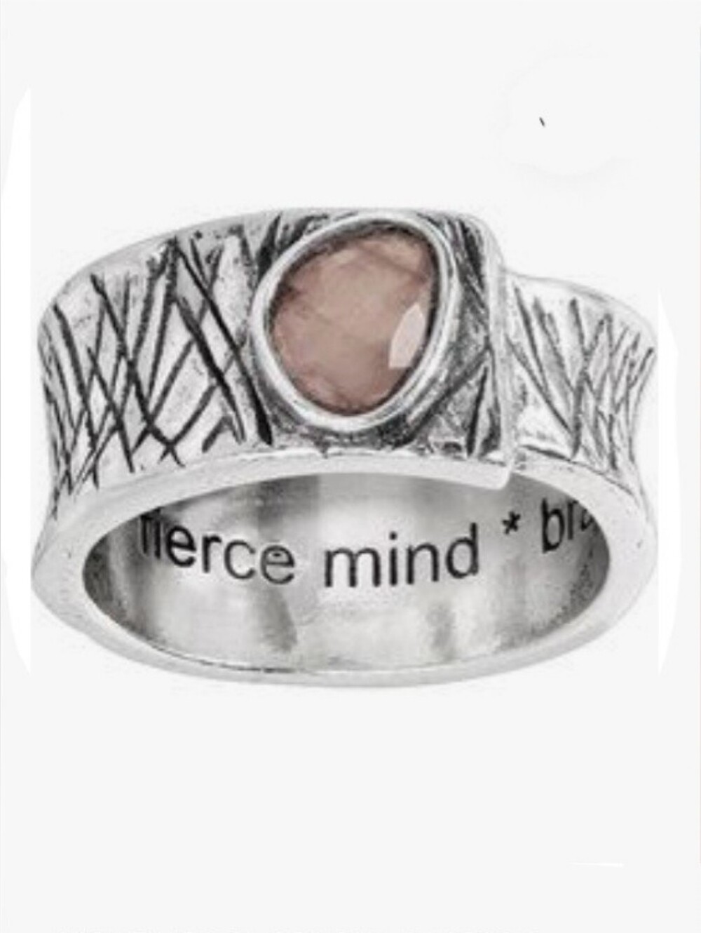 RARE Silpada Sterling Silver 'Brave Spirit' Ring